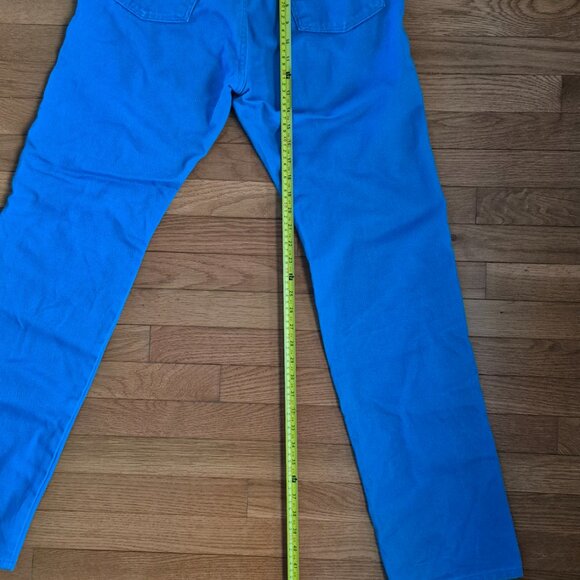 Vintage 100% Cotton Turquoise Wrangler Jeans - Picture 12 of 15